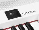 SP4200WH Medeli Performer Series digital stage piano with accompaniment, 88 keys hammer action (K6), 2 x 20 watt - white