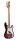 SPB57-2TS SX Retro Series 57 vintage P-style electric bass guitar, with split single coil pickup, with bag, sunburst