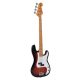 SPB57-2TS SX Retro Series 57 vintage P-style electric bass guitar, with split single coil pickup, with bag, sunburst