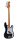 SPB57-BK SX Retro Series 57 vintage P-style electric bass guitar, with split single coil pickup, with bag, black