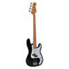 SPB57-BK SX Retro Series 57 vintage P-style electric bass guitar, with split single coil pickup, with bag, black