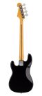 SPB62-BK SX Retro Series 62 vintage P-style electric bass guitar, with split single coil pickup, with bag, black