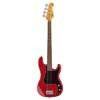 SPB62-FR SX Retro Series 62 vintage P-style electric bass guitar, with split single coil pickup, with bag, fiesta red