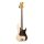 SPB62-VWH SX Retro Series 62 vintage P-style electric bass guitar, with split single coil pickup, with bag, vintage white