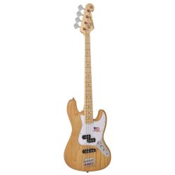   SPJ/ASH SX  PJ-style electric bass guitar, American swamp ash, natural