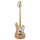 SPJ/ASH SX  PJ-style electric bass guitar, American swamp ash, natural