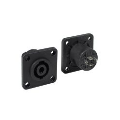   SPK-4MPG Boston  speaker chassis conn, 4-pole, male, square model 40 x 40mm