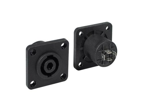 SPK-4MPG Boston  speaker chassis conn, 4-pole, male, square model 40 x 40mm