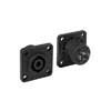 SPK-4MPG Boston  speaker chassis conn, 4-pole, male, square model 40 x 40mm