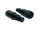 SPKA-30 Boston  adaptor, speaker 4-pole male black metal, XLR female