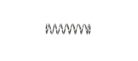 SPR-21 Boston  pickup mounting spring, straight, 12pcs, diam. 5mm, length 21mm