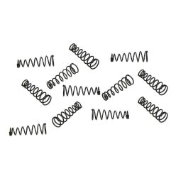   SPR-22 Boston  pickup mounting spring, tapered, 12pcs, diam. 6-4mm, length 22mm