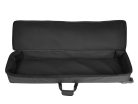 SPT-135-BG Boston Super Packer stage piano bag, 25 mm. padded, black & grey, with wheels, 1350 x 310 x 145 mm.