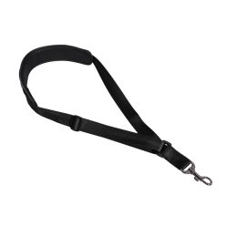 SR-5-V Boston  saxophone strap, nylon, black, width: 25 mm