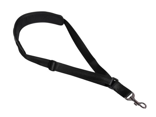 SR-5-V Boston  saxophone strap, nylon, black, width: 25 mm