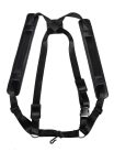 SRH-50-BK Boston  saxophone harness, leather look, padded, black, width: 50 mm