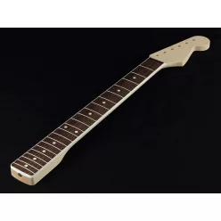   SRO21B Allparts  neck for Stratocaster®, rosewood fretboard, 7,25" radius, 21 tall frets, sanded/unfinished