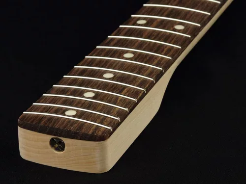 SRO21 Allparts  neck for Stratocaster®, rosewood fretboard, 7,25" radius, 21 vintage frets, sanded/unfinished
