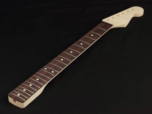 SRO62 Allparts  neck for Stratocaster®, veneer rosewood fretboard, 7,25" radius, 21 tall frets, sanded/unfinished