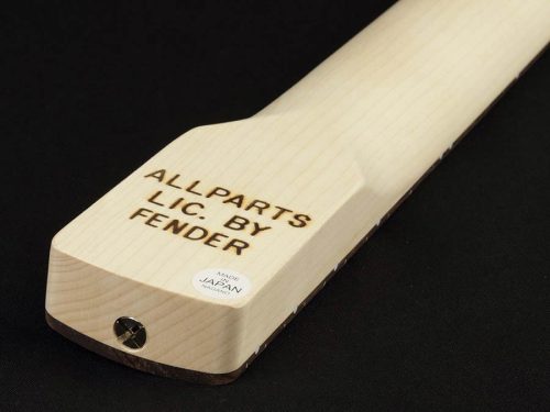 SRO62 Allparts  neck for Stratocaster®, veneer rosewood fretboard, 7,25" radius, 21 tall frets, sanded/unfinished