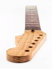 SROWRF Allparts Select limited edition Ultra-MOD neck for Stratocaster, AAA+ roasted flamed maple, rosewood fretboard, unfinished