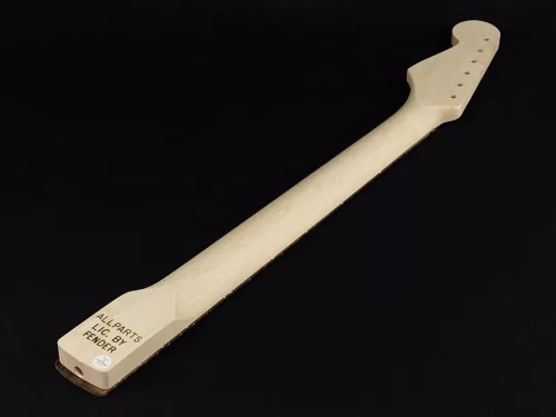 SRO Allparts  neck for Stratocaster®, rosewood fretboard, 12" radius, 22 jumbo frets, sanded/unfinished