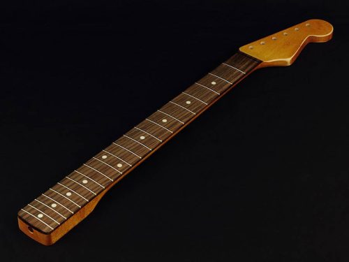 SRVFC Allparts  neck for Stratocaster®, rosewood fretboard, 10", 21 tall frets, vintage aged polyurethane finish