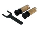 SS1-BK TonePros  SS1 locking studs, for USA guitars, black