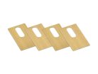 SSM-02 Gotoh  locking tremolo saddle shim, for GE1996T tremolo, 0.2mm brass, set of 4 pcs.