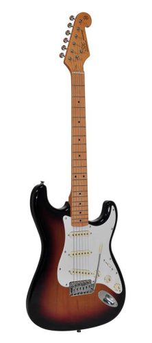 SST57-3TS SX Retro Series electric guitar 57 vintage style, 3 single coil pickups, vintage trem, sunburst, gig bag