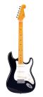 SST57-BK SX Retro Series electric guitar 57 vintage style, 3 single coil pickups, vintage trem, black, gig bag