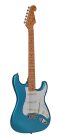 SST57-LPB SX Retro Series electric guitar 57 vintage style, 3 single coil pickups, vintage trem, lake placid blue, gig bag