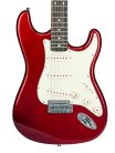 SST62-CAR SX Retro Series electric guitar 62 vintage style, 3 single coil pickups, vintage trem, candy apple red, incl.gig ba