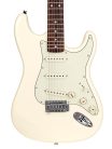 SST62-VWH SX Retro Series electric guitar 62 vintage style, 3 single coil pickups, vintage trem., vintage white, incl. gig ba