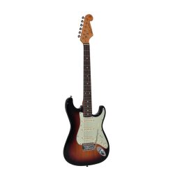   SST6234-3TS SX Retro Series electric guitar 62 vint. style, 3/4 scale, 3 single coil PU, vintage tremolo, sunburst, gig bag