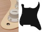 ST-100-C Boston  pickguard, Stallion, no holes (only screw holes), 1 ply, cream