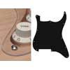 ST-100-TR Boston  pickguard, Stallion, no holes (only screw holes), 1 ply, p.c.transparent