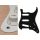 ST-113-W Boston  pickguard, Stallion, standard, SSS, 3 pot holes, 3-5 switch, 1 ply, white