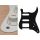 ST-122-W Boston  pickguard, Stallion, SSH, 2 pot holes, 3-5 switch, 1 ply, white