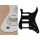 ST-123-W Boston  pickguard, Stallion, SSH, 3 pot holes, 3-5 switch, 1 ply, white