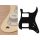 ST-132-C Boston  pickguard, Stallion, HH, 2 pot holes, 3-5 switch, 1 ply, cream