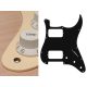 ST-133-C Boston  pickguard, Stallion, HH, 3 pot holes, 3-5 switch, 1 ply, cream