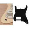 ST-144-C Boston  pickguard, Stallion, H, 2 pot holes, 1 ply, cream