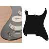 ST-200-MC Boston  pickguard, Stallion, no holes (only screw holes), 2 ply, mirror chrome