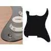 ST-200-MC Boston  pickguard, Stallion, no holes (only screw holes), 2 ply, mirror chrome