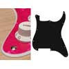 ST-200-PP Boston  pickguard, Stallion, no holes (only screw holes), 2 ply, pearl pink