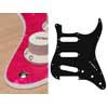 ST-213-PP Boston  pickguard, Stallion, standard, SSS, 3 pot holes, 3-5 switch, 2 ply, pearl pink