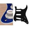 ST-213-SBU Boston  pickguard, Stallion, standard, SSS, 3 pot holes, 3-5 switch, 2 ply, sparkling blue