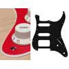 ST-222-SRD Boston  pickguard, Stallion, SSH, 2 pot holes, 3-5 switch, 2 ply, sparkling red