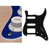 ST-223-SBU Boston  pickguard, Stallion, SSH, 3 pot holes, 3-5 switch, 2 ply, sparkling blue